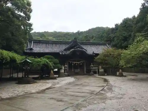 早吸日女神社の本殿