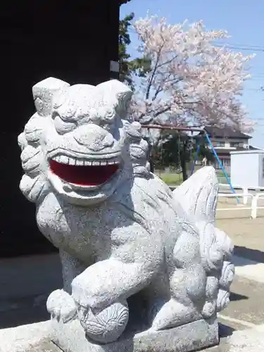 香取神社（田島神社）の狛犬