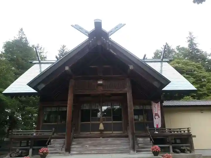 栗沢神社の本殿・本堂