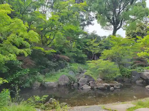 長岡天満宮の庭園