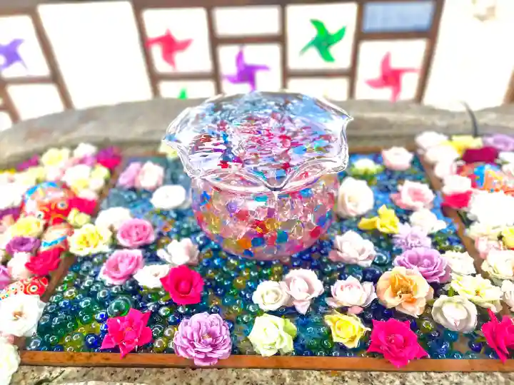 金井神社の手水舎