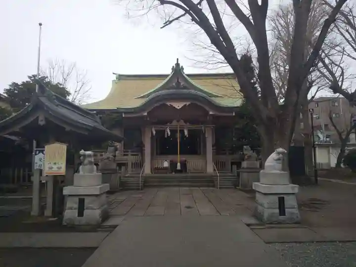 戸部杉山神社の本殿・本堂