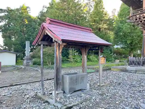 長勝寺の手水