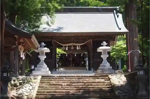 河口浅間神社の山門・神門
