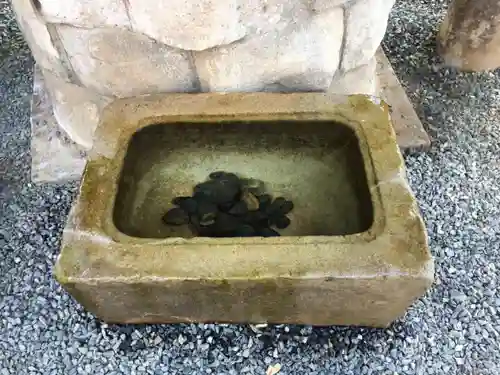 佐波波地祇神社の手水舎