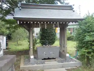 杉山神社（片倉町）の手水舎