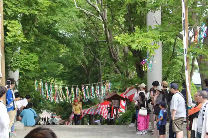 釧路一之宮 厳島神社のお祭り