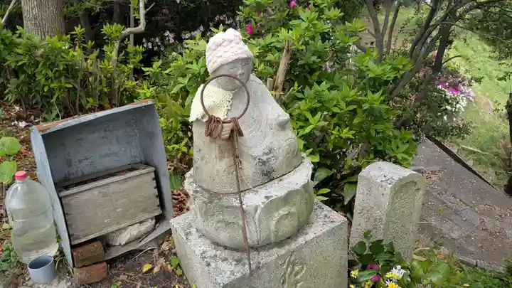 松風庵の地蔵