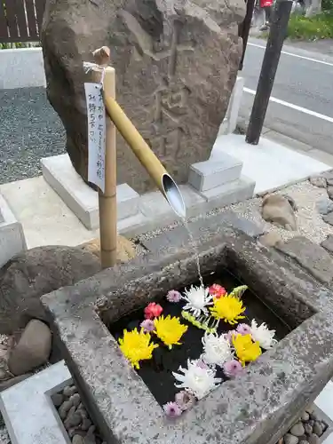 諏訪神社の手水