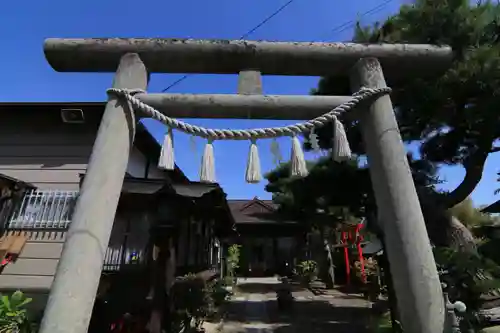 御嶽山神社の鳥居