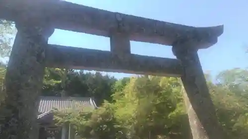 箭山神社下宮の鳥居