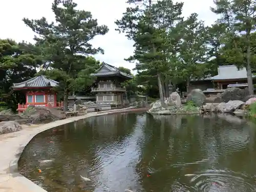 金剛福寺の庭園