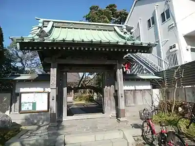 教恩寺の山門・神門
