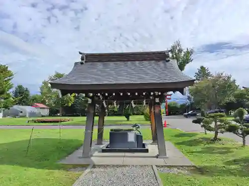 美瑛神社の手水