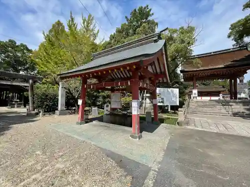 津島神社の手水舎