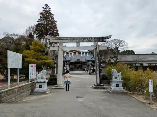 白子神社の鳥居