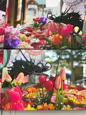 札幌諏訪神社の手水舎