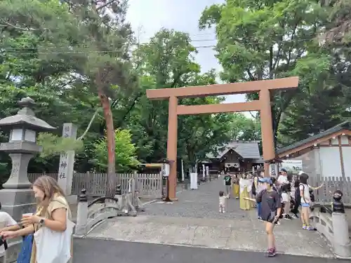 旭川神社の鳥居