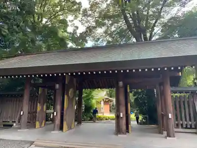 阿佐ヶ谷神明宮の山門・神門