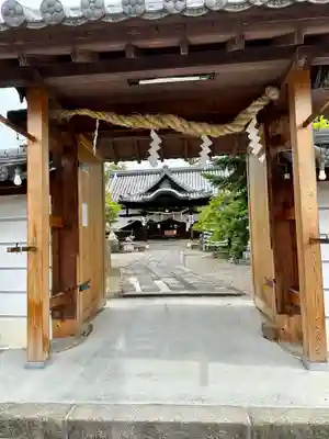 菅原天満宮(菅原神社)の山門・神門