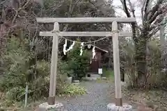 磯部稲村神社の鳥居
