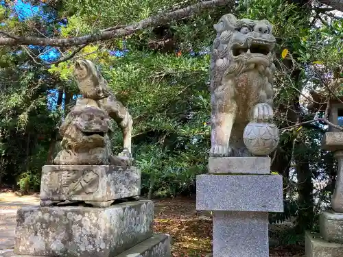 平濱八幡宮の狛犬