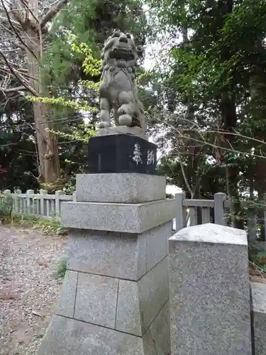 泉神社の狛犬