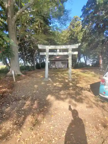 米御膳神社の鳥居