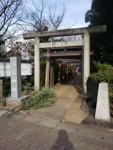 厳嶋神社の鳥居