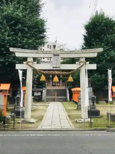 前橋八幡宮の鳥居