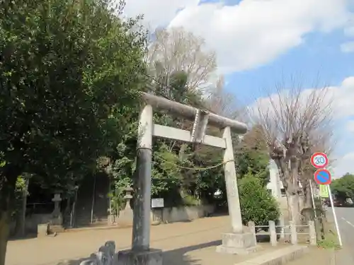 浅間神社の鳥居