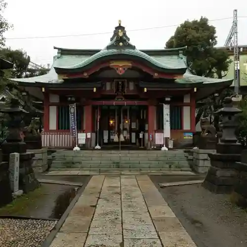 鮫州八幡神社の本殿・本堂