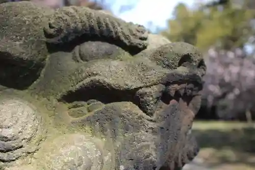 古四王神社の狛犬