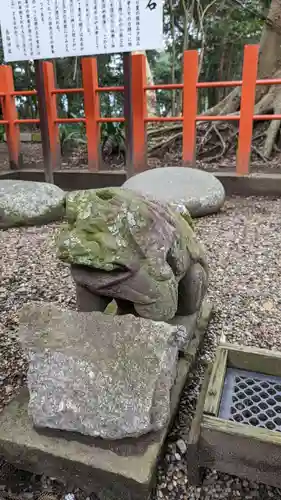 息栖神社の狛犬