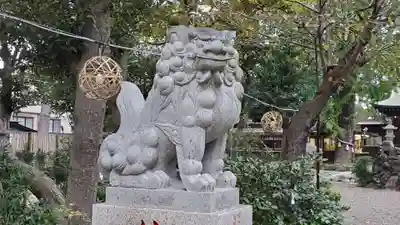 菊田神社の狛犬