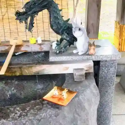 彌彦神社　(伊夜日子神社)の手水舎