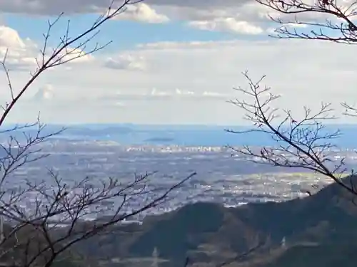 大山寺の景色