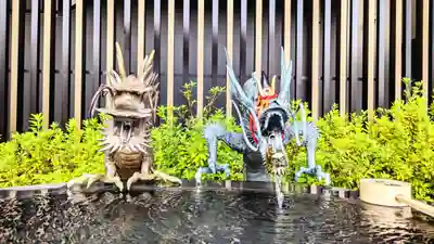 駒込妙義神社の手水舎