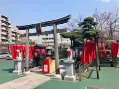 成田山深川不動堂（新勝寺東京別院）の鳥居