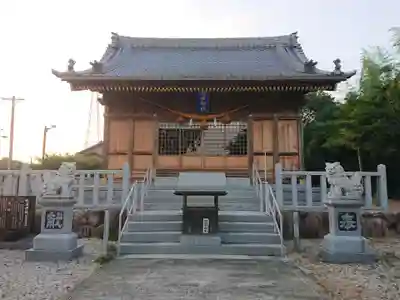 移田神社の本殿・本堂