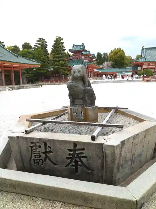平安神宮の手水舎