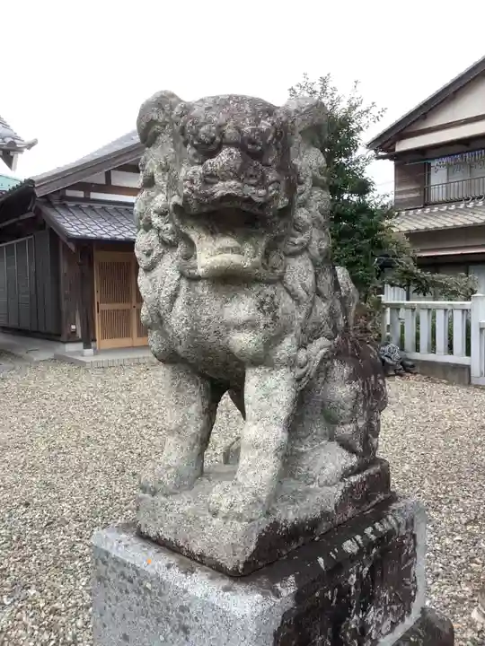 琴平神社の狛犬