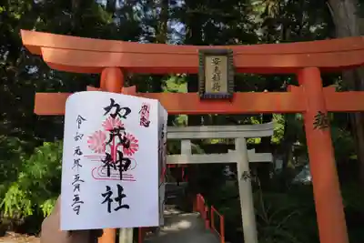 安志加茂神社の御朱印