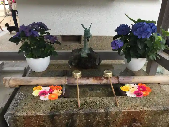 舞子六神社/まいこむの宮の手水舎