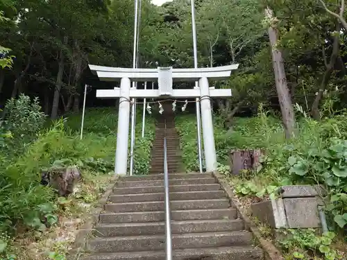 森浅間神社の鳥居