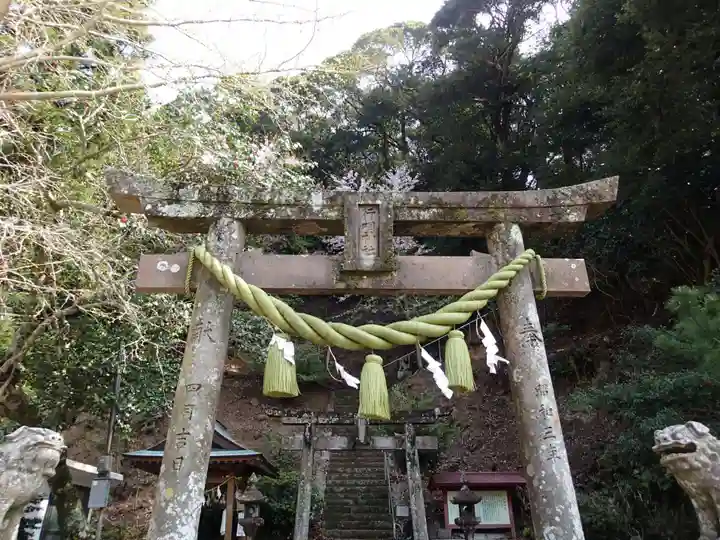 行相神社の鳥居