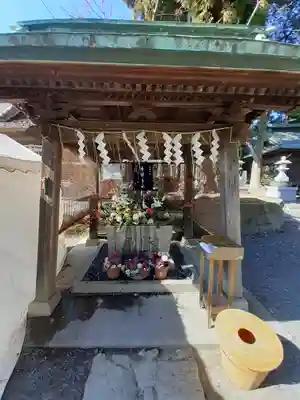 國魂神社の手水舎