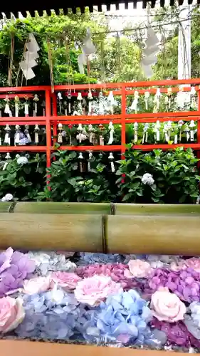 白山神社の手水舎