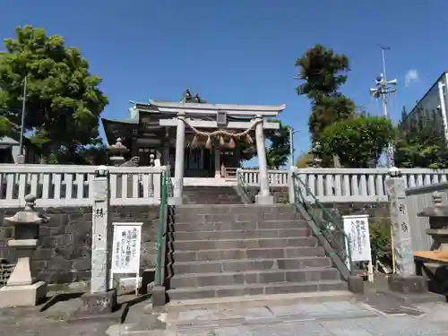 久里浜若宮神社の鳥居