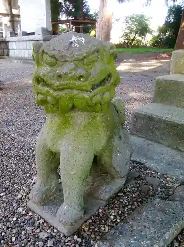 意冨比神社の狛犬